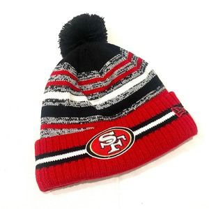 2021 San Francisco 49ers New Era Beanie Red